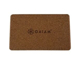 GAIAM Natural Cork Yoga/Fitness Block